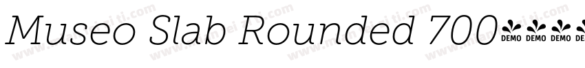 Museo Slab Rounded 700字体转换
